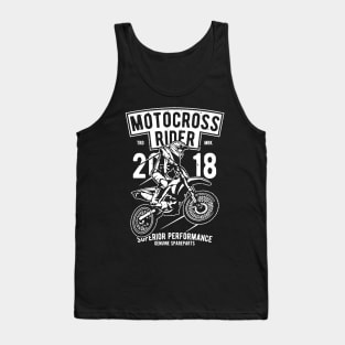 Motocross Rider Tank Top